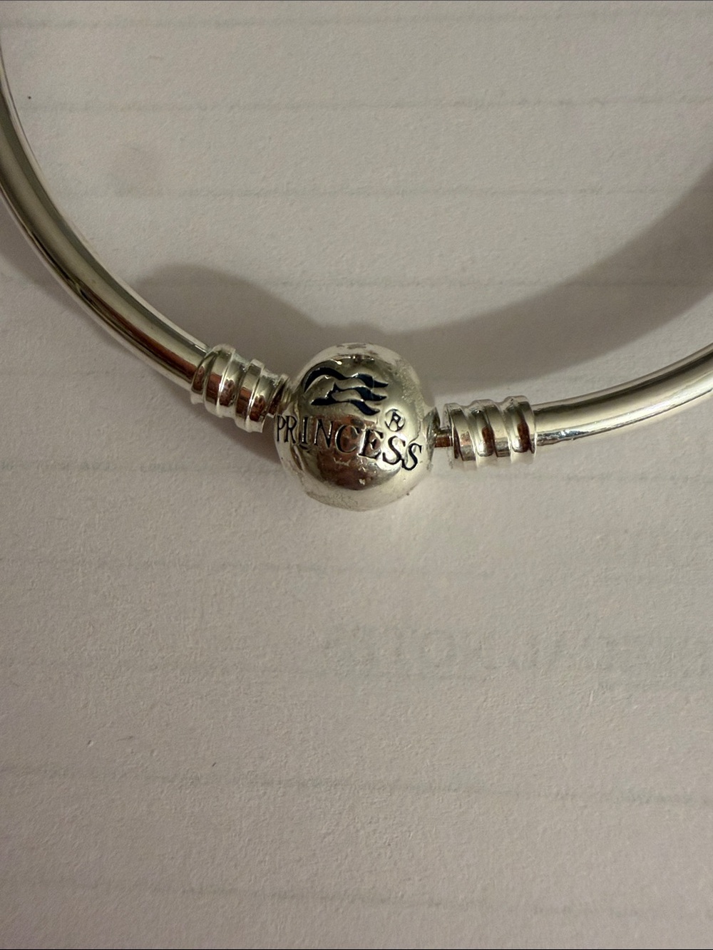 Sterling Silver Blue Enamel Charm Bracelet - The Real Love Boat - Picture 2 of 3
